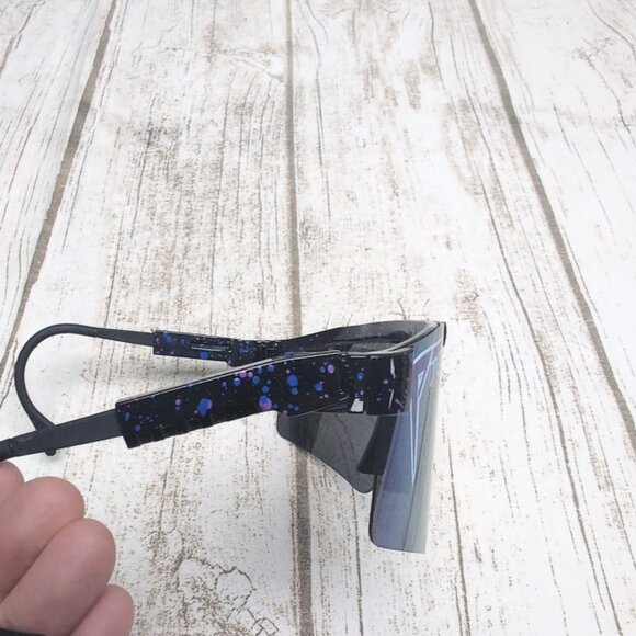 Pit Viper the Original Subglasses with Purple/blue lenses - Picture 6 of 7